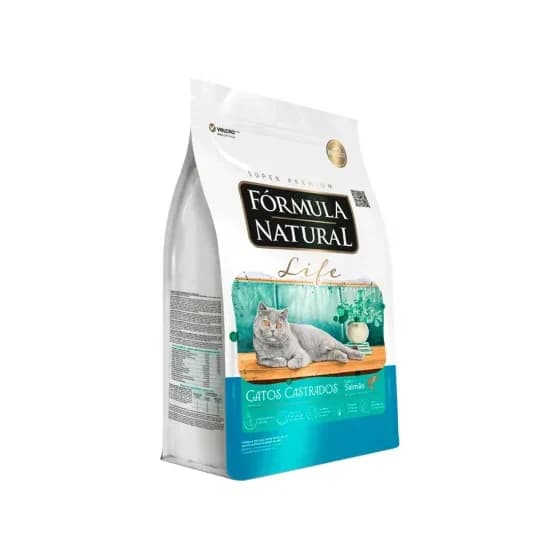 Pacote de ração seca para gatos castrados