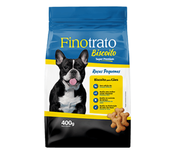 Biscoito Finotrato para Cães de Raças Pequenas 400g
