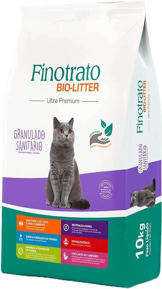 Granulado Sanitário Finotrato Bio-Litter Ultra Premium para Gatos 10kg
