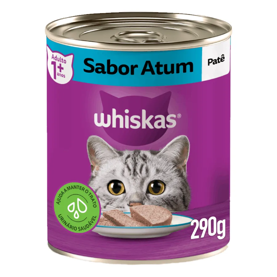 WHISKAS LATA ATUM 24X290G PROMOCAO