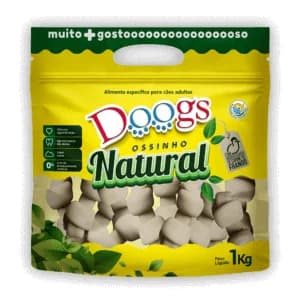 OSSO NO NATURAL DOOGS GRANDE 1kg - GT075