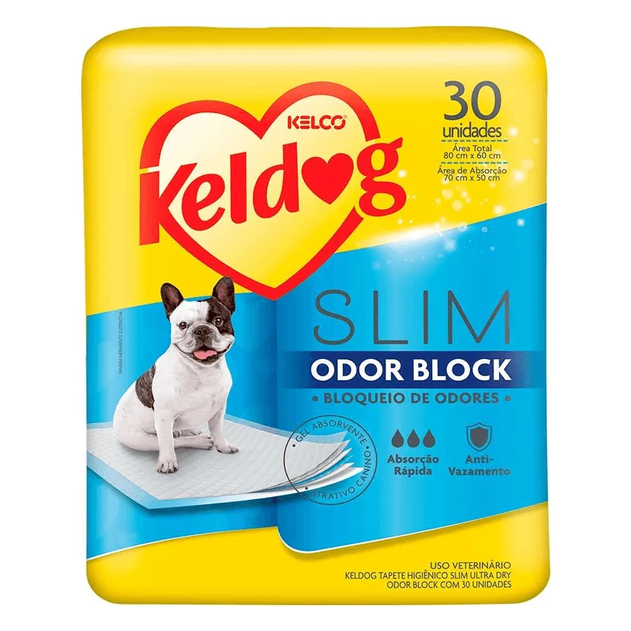 TAPETE HIG SLIM KELDOG ODOR BLOC C/30