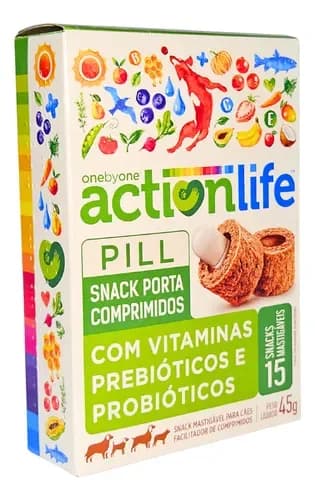 MINI SNACK ACTIONLIFE SPIN PET - 45G - PILL
