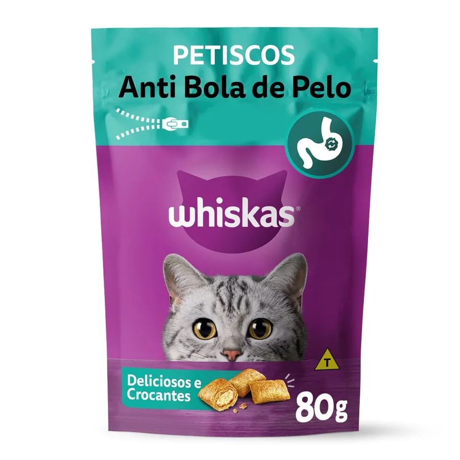WHISKAS TEMPTATIONS ANT BOLPELO 34X80G