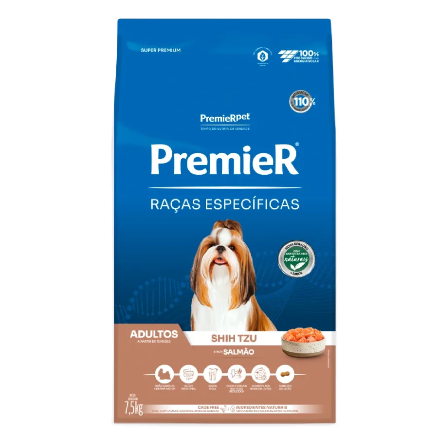 PREMIER SHIH TZU AD SALMAO 7,5KG
