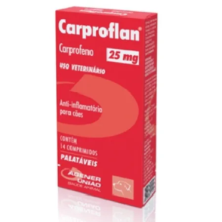 CARPROFLAN 25 MG 14 COMP