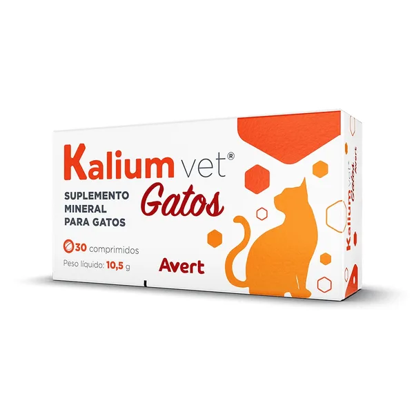 KALIUM VET GATOS 200 MG - 30 COMP