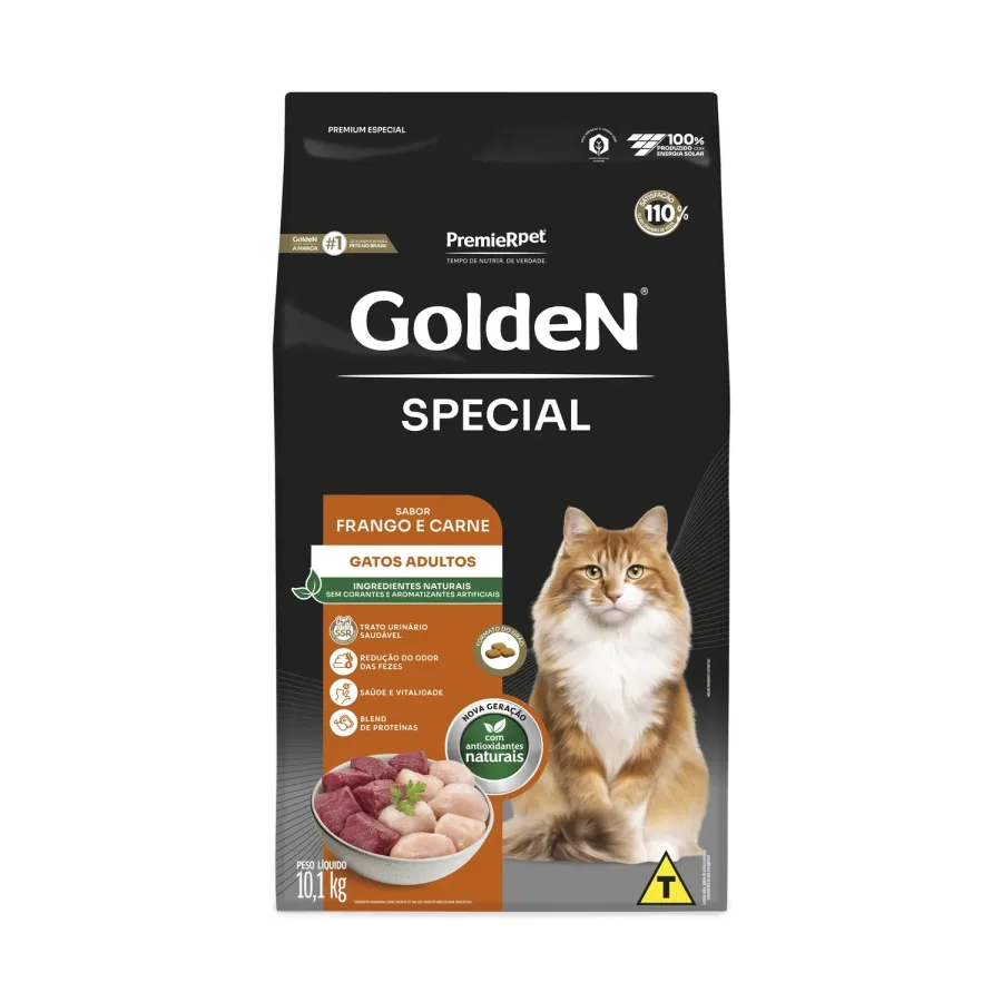 GOLDEN SPECIAL GATOS ADULTO 10,1KG