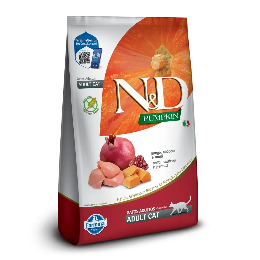 N&D PUMPKIN FELINE AD FRANGO 1,5KG