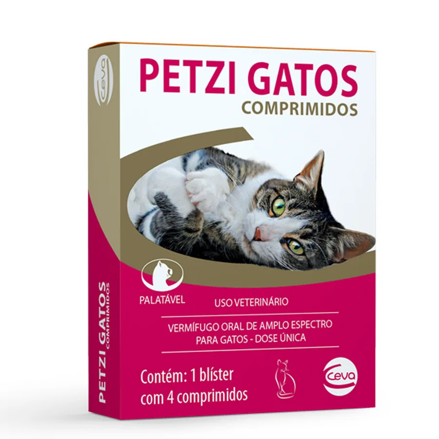 PETZI GATOS 1 BLISTER C/ 4 COMP