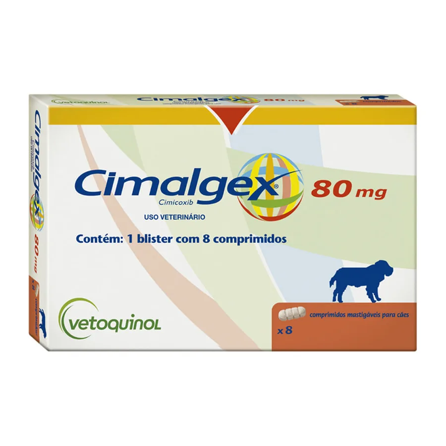 CIMALGEX 80MG 8 CP - VETOQUINOL