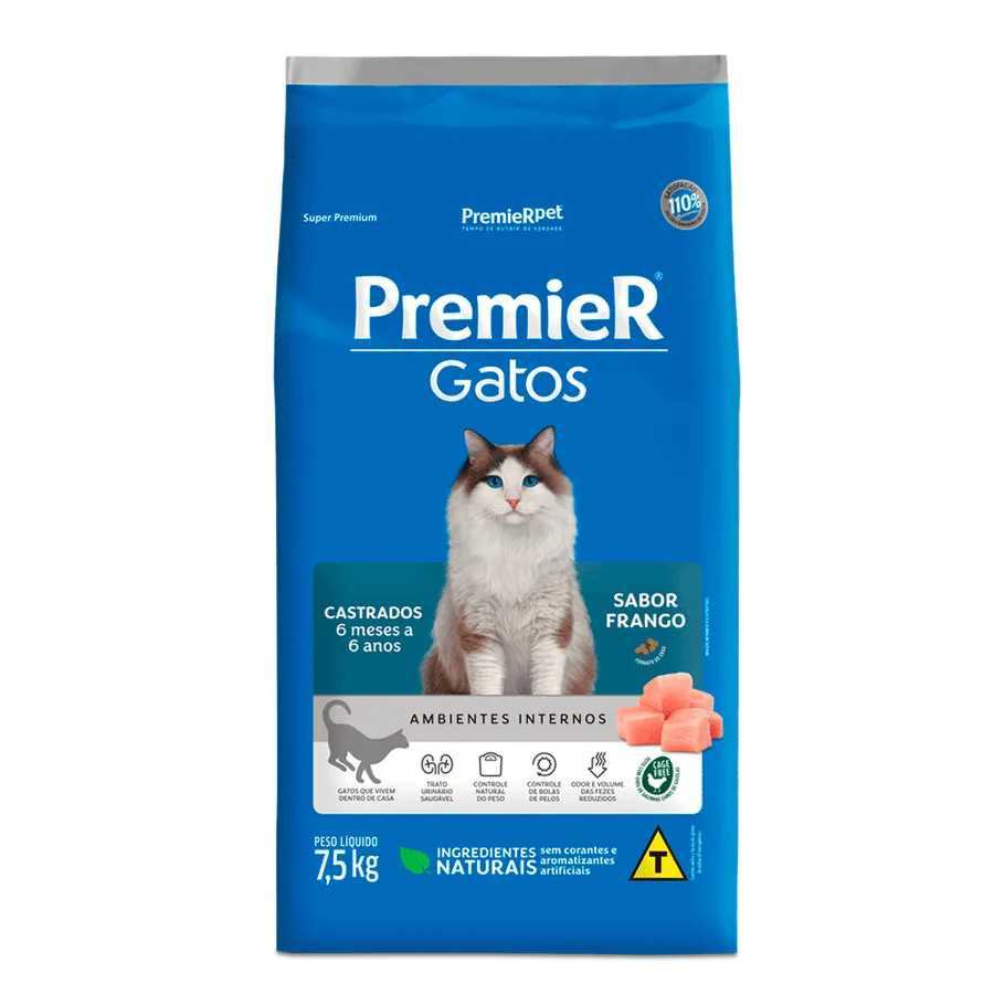 PREMI AMB INT GATO CAST 6M- 6ANOS 7,5K