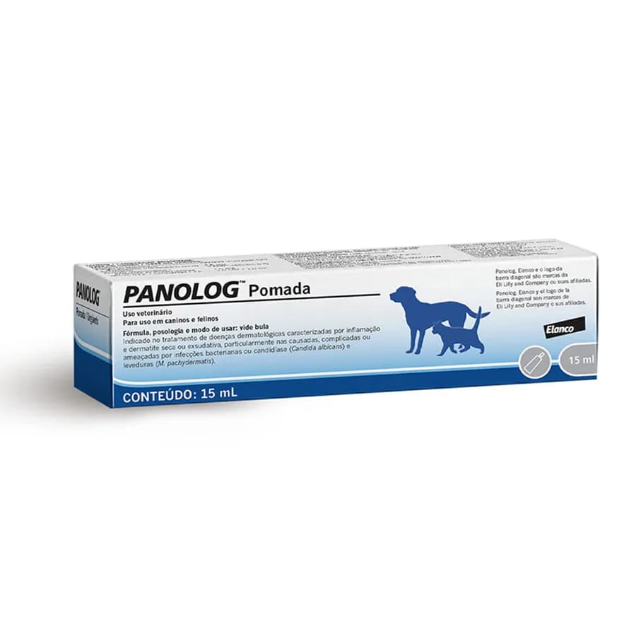 PANOLOG POMADA CAES/GATOS 15ML