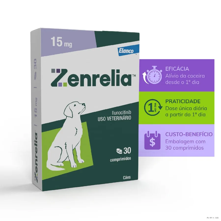 ZENRELIA TAB 15 MG 30 COMP