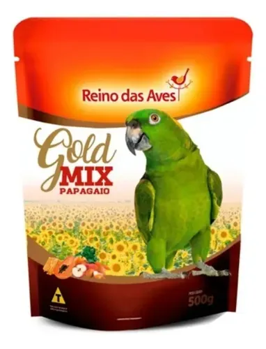 MISTURA PAPAGAIO GOLD MIX 500G