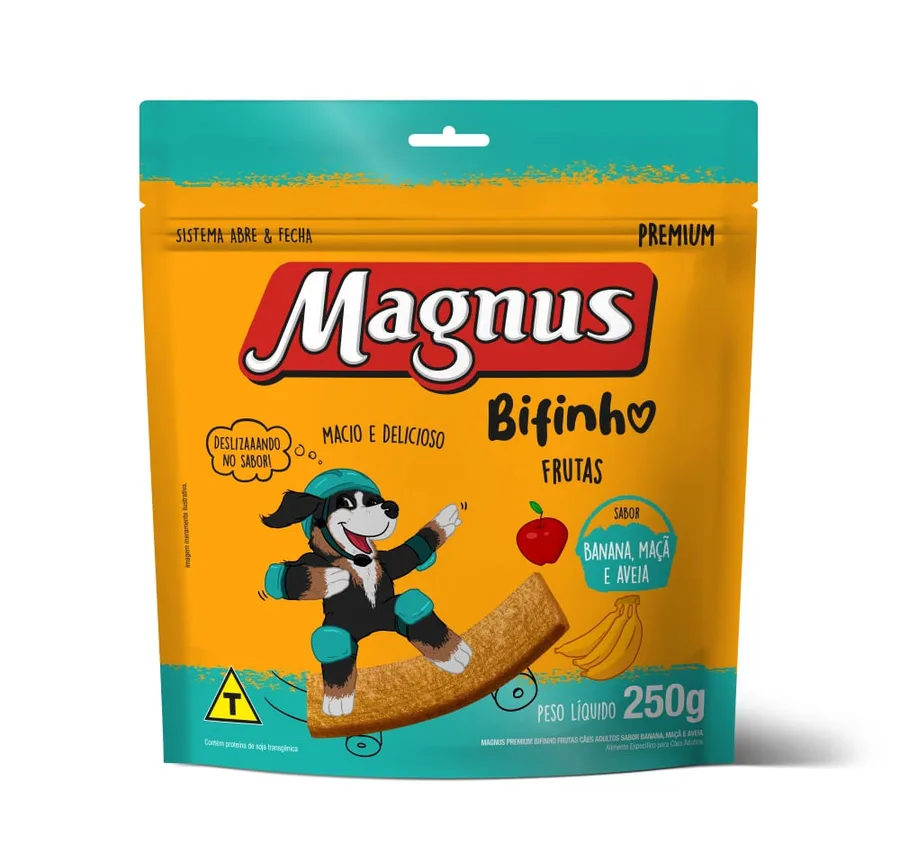 MAGNUS BIFINHO FRUTAS 8X250G