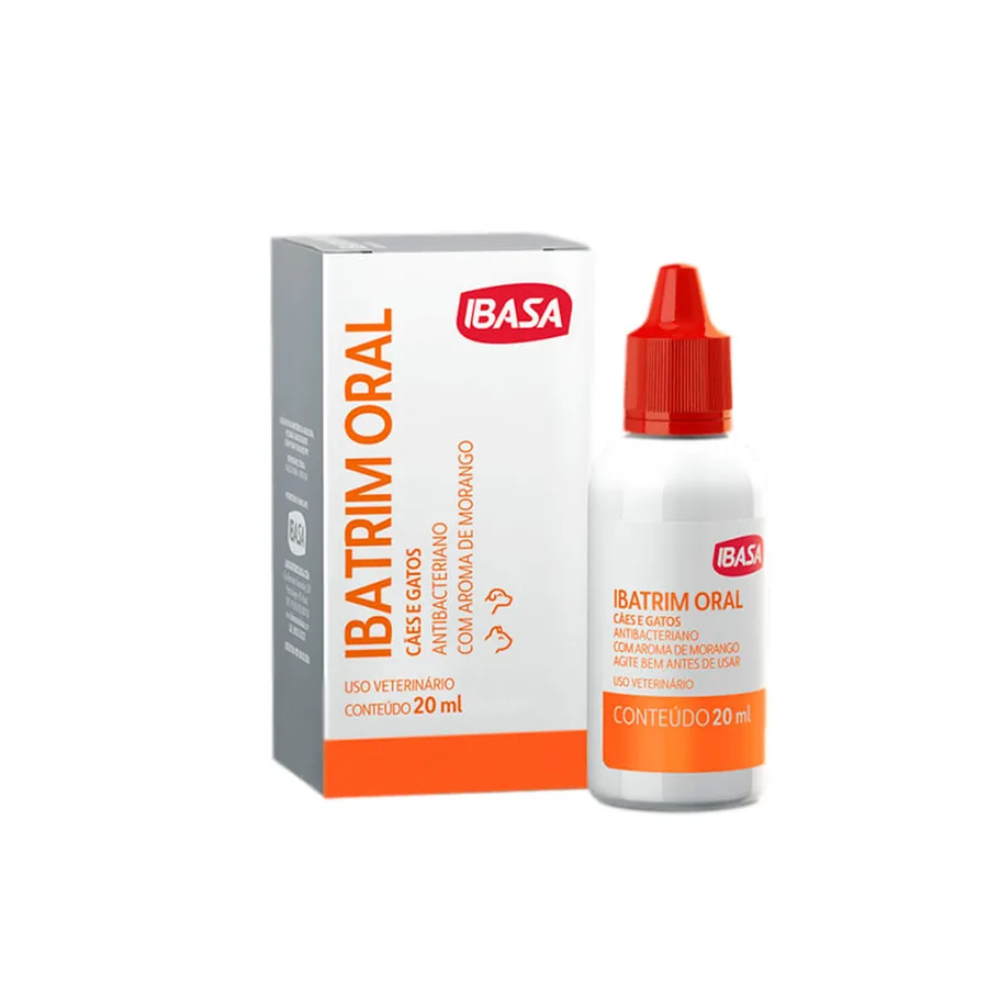IBATRIM ORAL CAES E GATOS 20ML IBASA