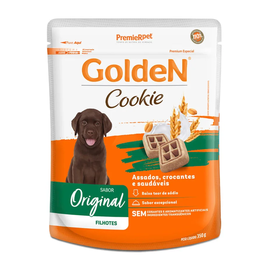GOLDEN COOKIES CAES FILHOTE 350G PROMOCA