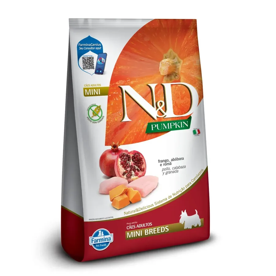 N&D CF PUMPKIN CANINE FRAN MINI 4X2,5KG