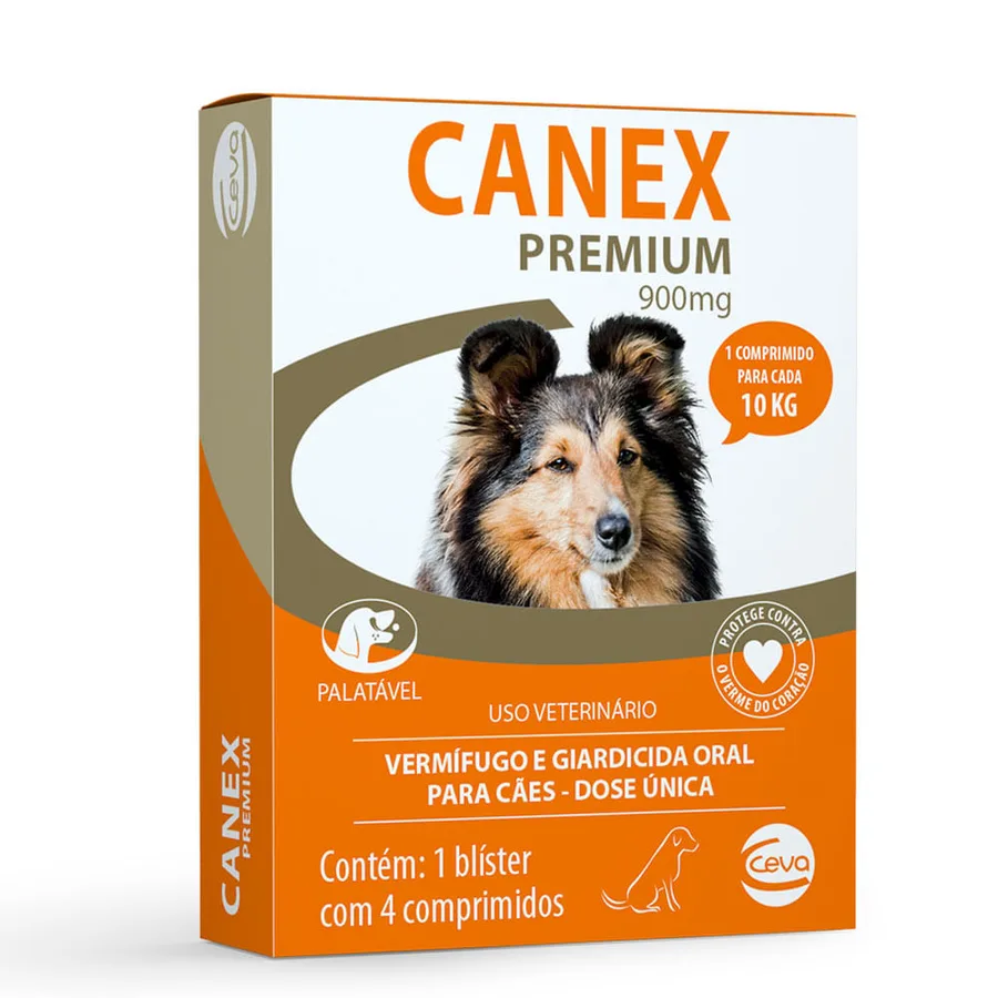 CANEX PREMIUM 900 MG COM 4 COMP