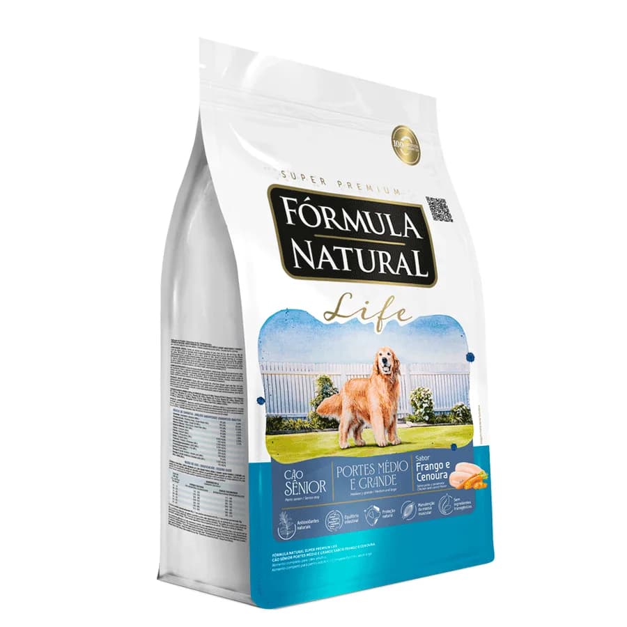 Fórmula Natural LIFE SENIOR PORT MED/GR 15KG
