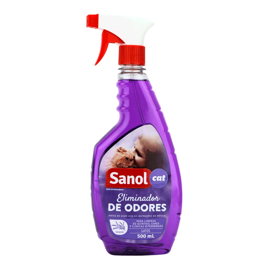 ELIM ODOR VET GAT GATILHO SANOL 12X500ML