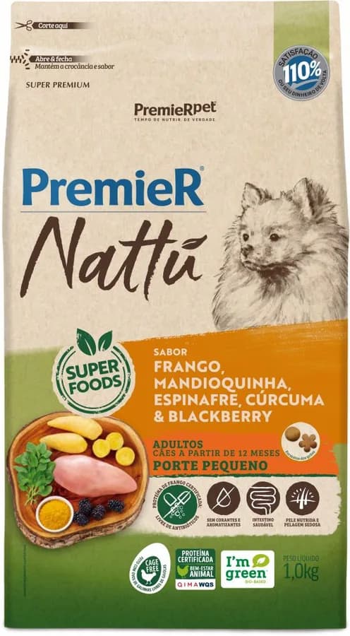 PREMIER NATTU CAES AD RP MANDIOQUINH1KG