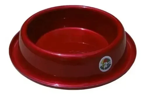 COMEDOURO VIDA MANSA 1500ML AL VERMELHO