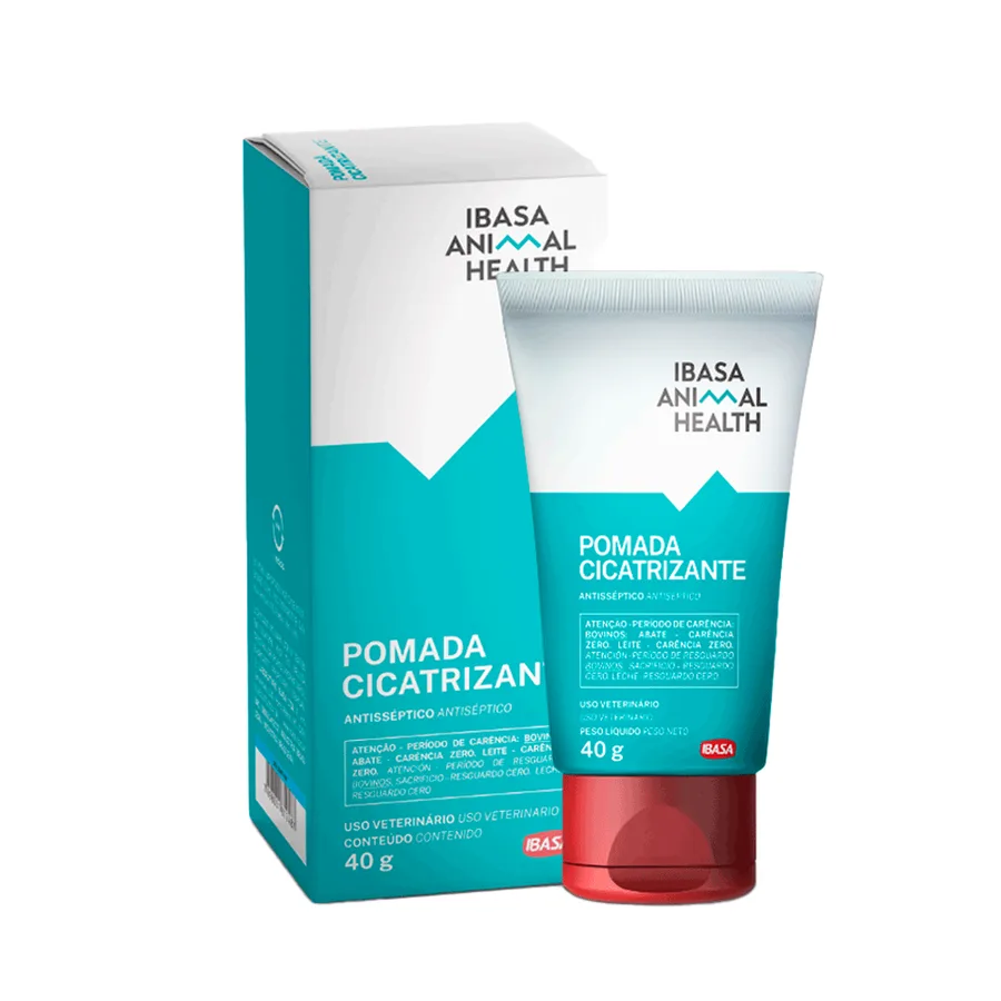 POMADA CICATRIZANTE ANIMAL HEALTH 40GR IBASA