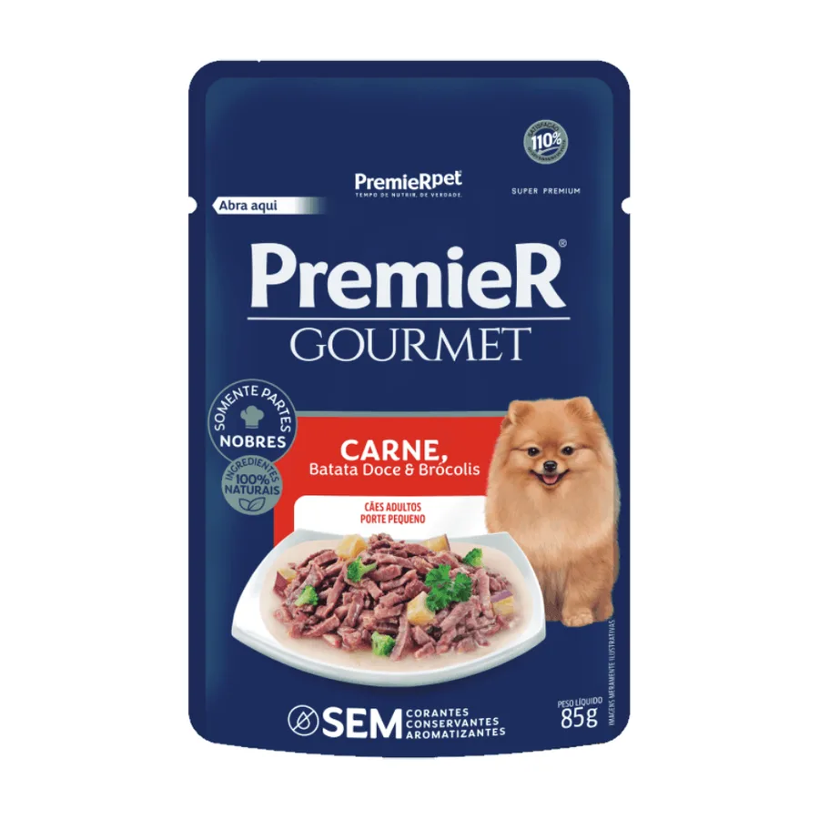 PREMIER GMT CAES AD PQ CARNE 85G