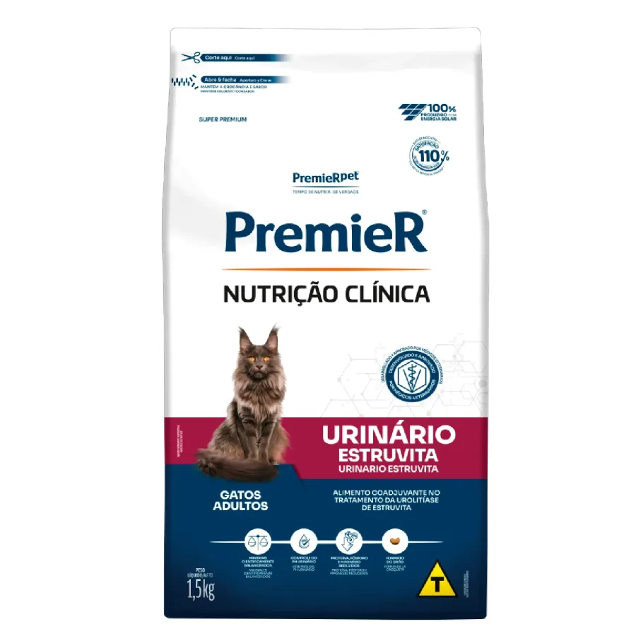 PREMIER NUTRI.CLI GATOS URIN ESTRU 1,5KG