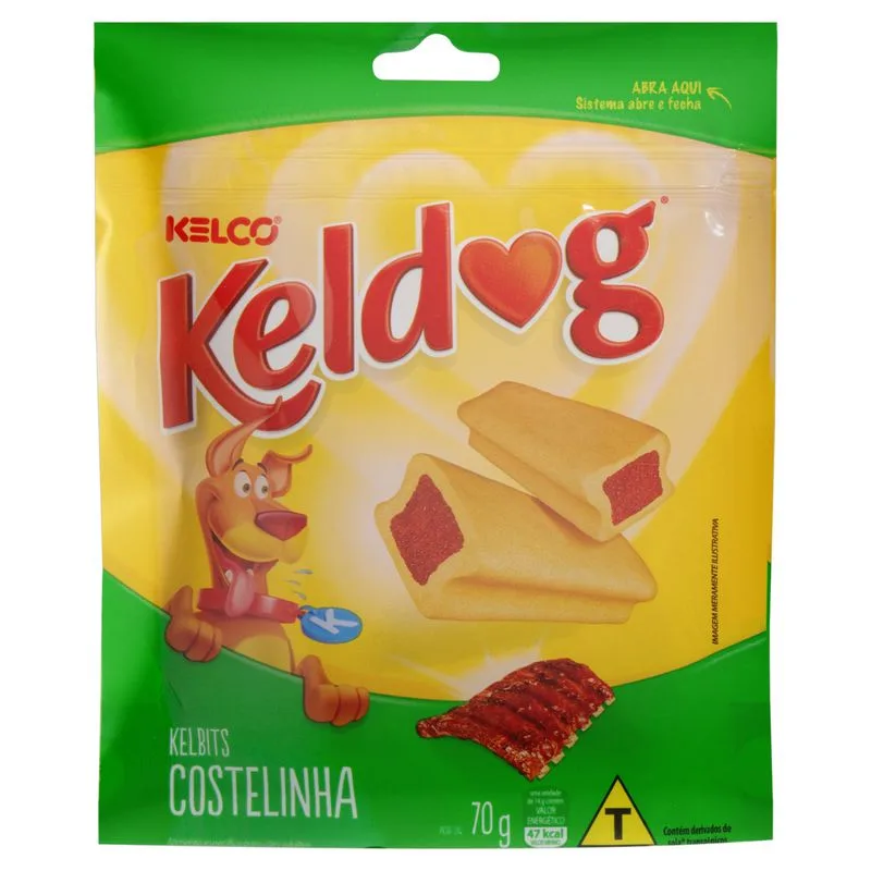 KELBITS KELDOG COSTELINHA 70G