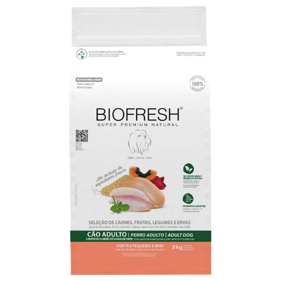 BIOFRESH SP ADU PEQ/MINI 4X3KG