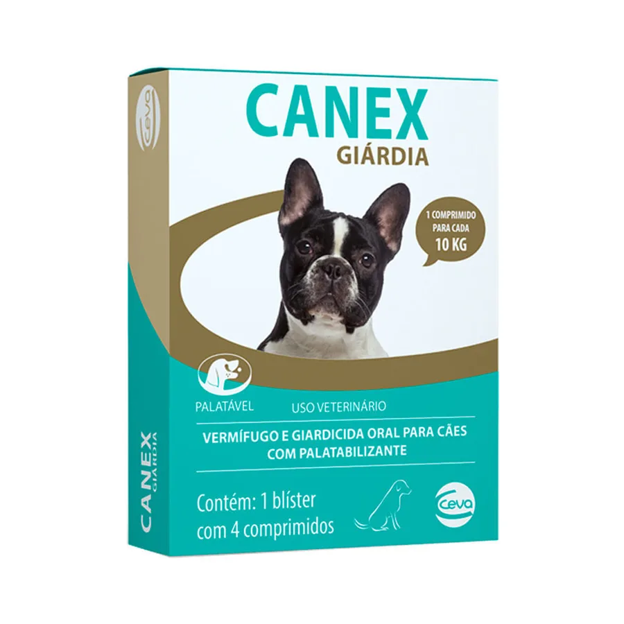 CANEX GIARDIA - 1 BLISTER C/ 4 COMP