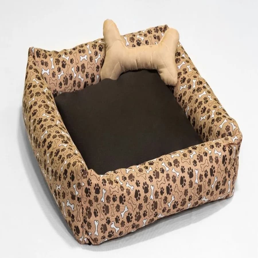 CAMA POP QUADRADA - M - Selo Marrom