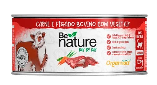 BE NATURE DAY BY DAY GATOS IDOSOS 120G