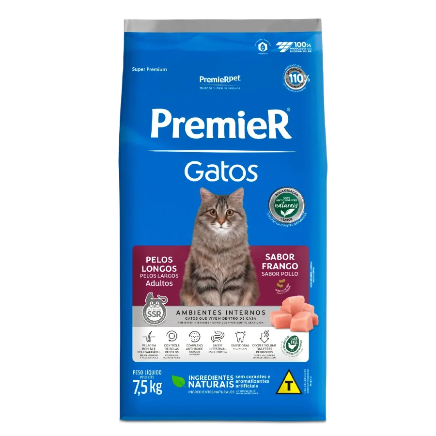 PREMIER GATOS AD PL FRANGO 7,5KG
