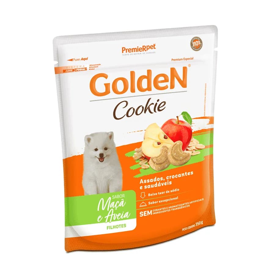 GOLDEN COOKIES CAES FILH MACA/AVEIA 350G