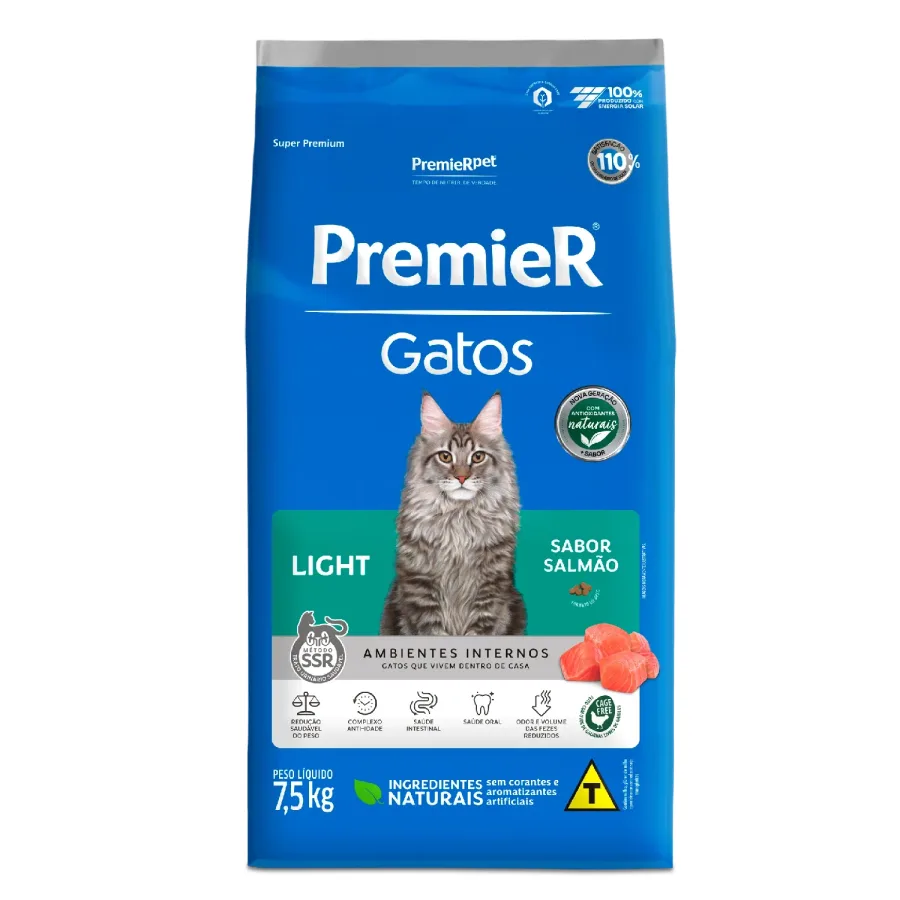 PREMIER GATOS AD LIGHT SALM 7,5K