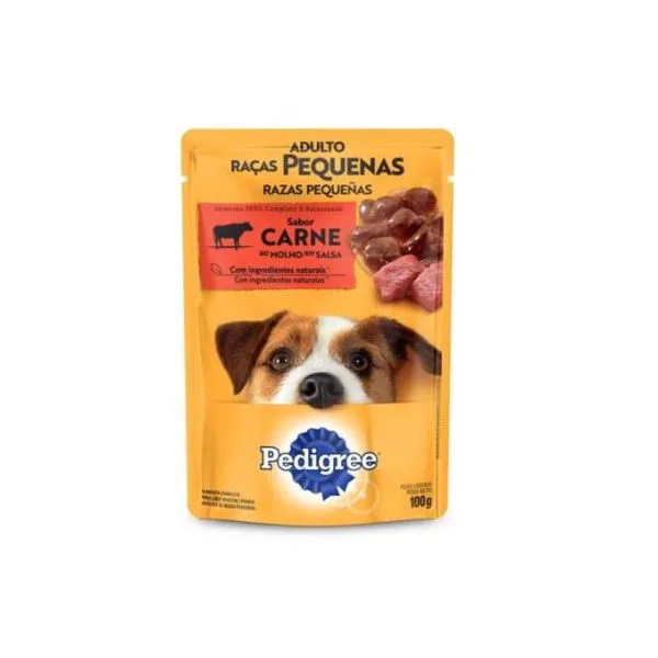 Pedigree SACHE AD RP CARNE MOL 100G L8 P7