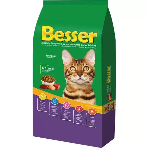 BESSER NATURAL GATOS ADULTOS 10,1KG