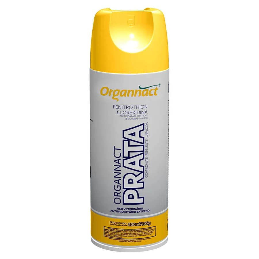 MATA BICHEIRA PRATA 200 ML ORGANNACT