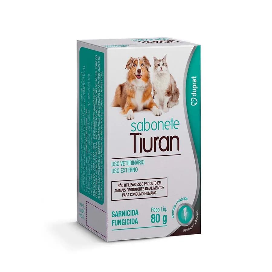 TIURAN SABONETE 80G (SARN. E FUN.)