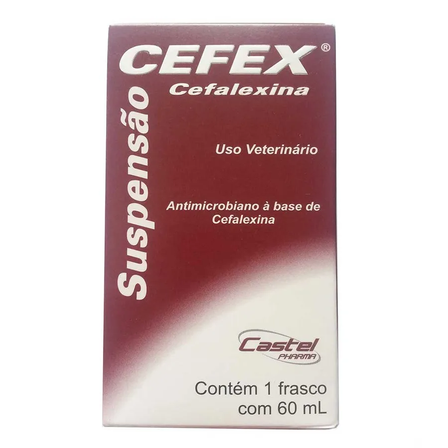CEFEX SUSPENSAO 50MG/ML 60 ML - CEPAV