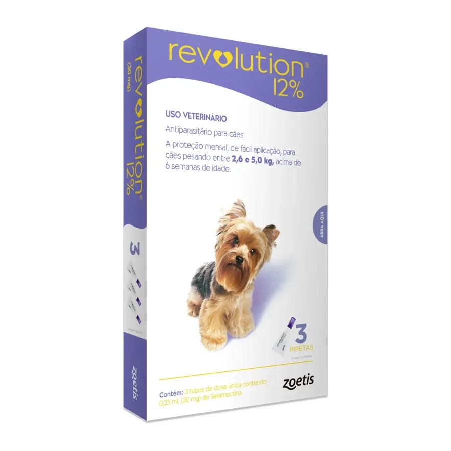 REVOLUTION 12% 3PP 0,25ML - 2,6 ATE 5KG