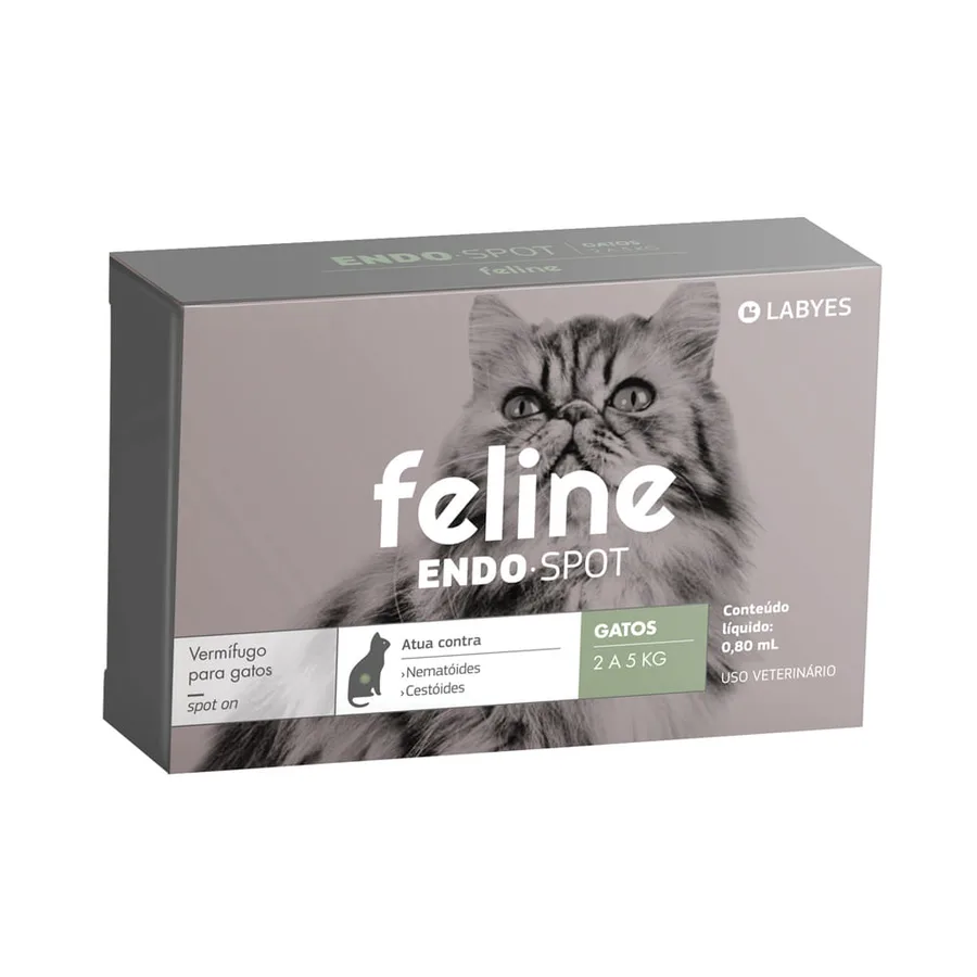 FELINE ENDOSPOT - 2 A 5KG