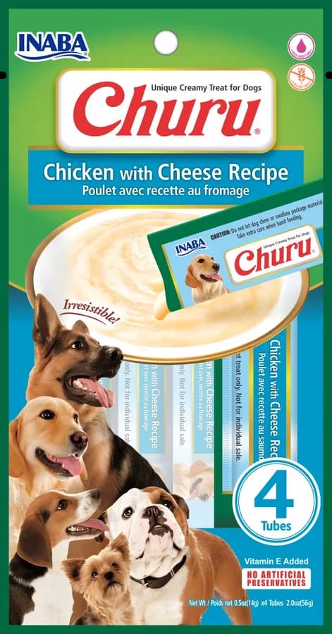 CHURU DOG FRANGO C/ QUEIJO - DISP C/ 6UN