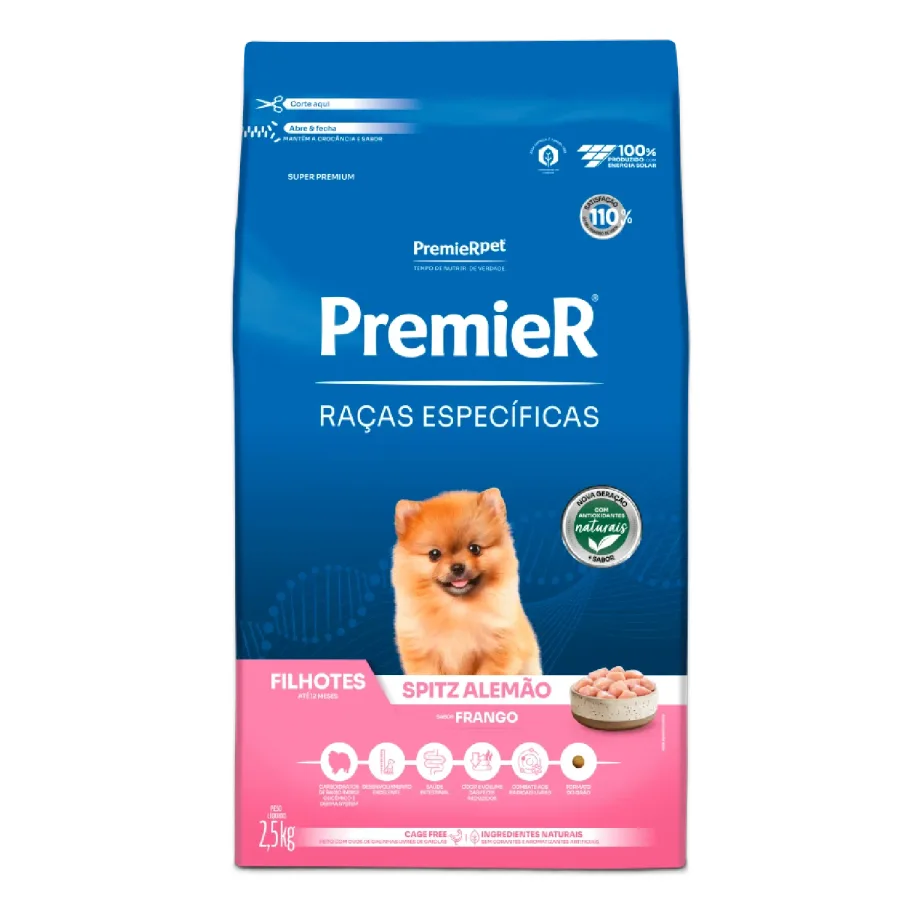 PREMIER RA ESP CAES FIL SPITZ ALEM 2,5KG