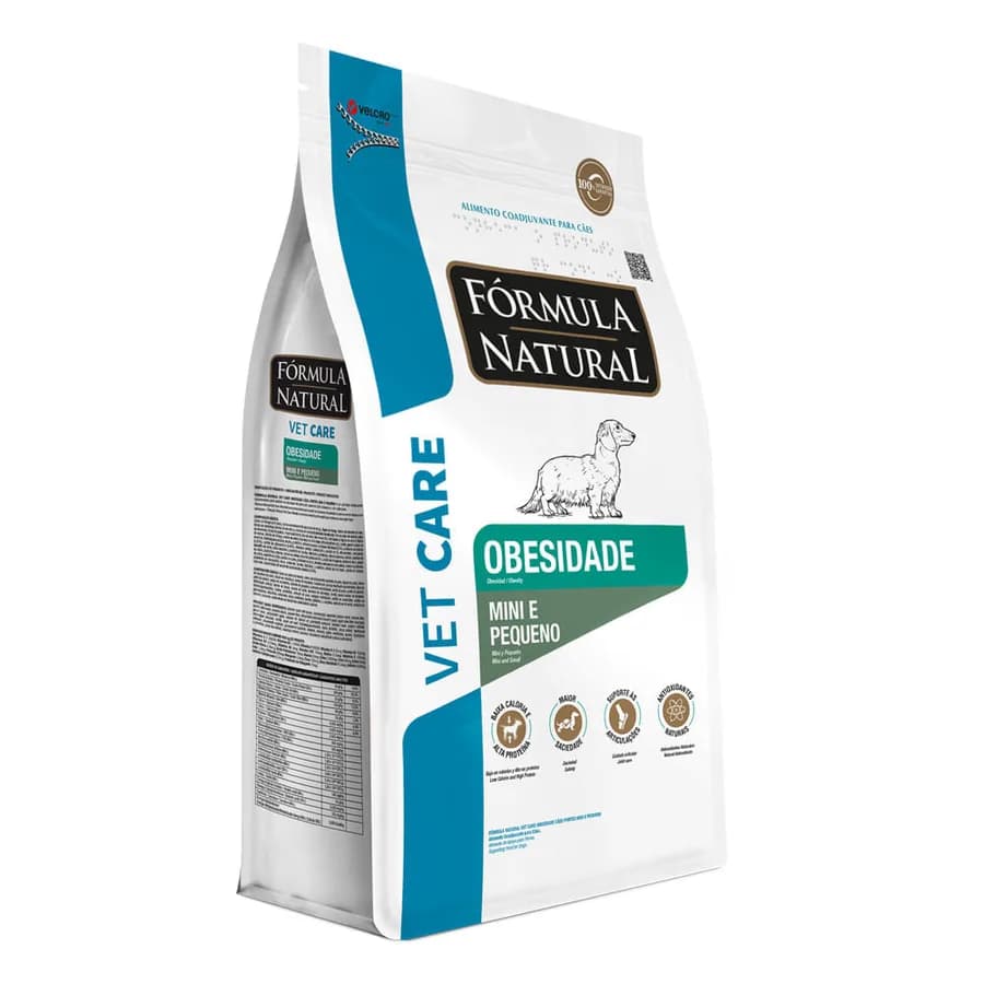 Fórmula Natural VET CAES OBES MINI/PQ 2X2KG