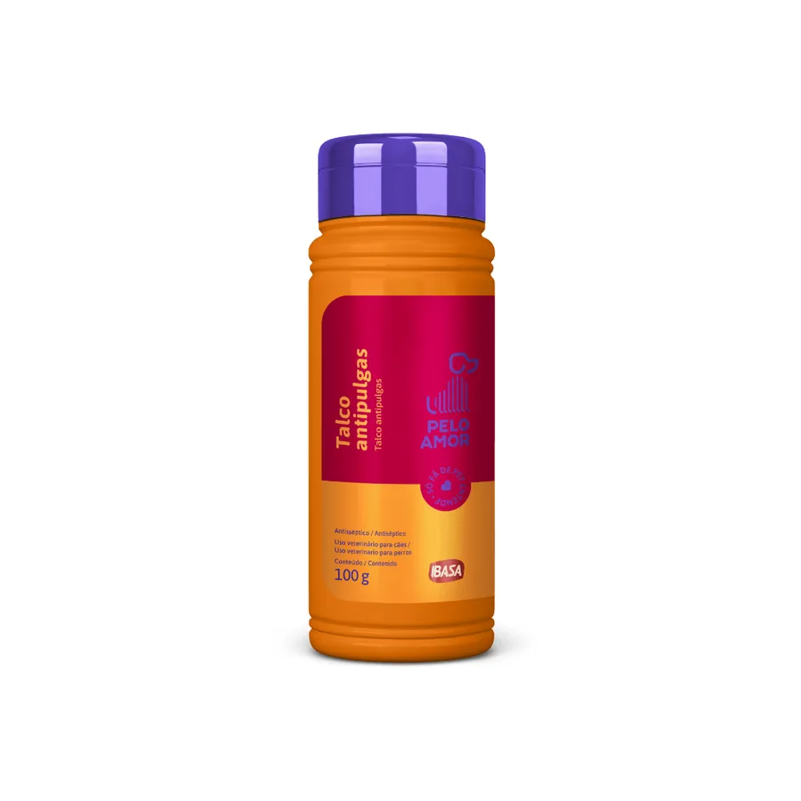 TALCO ANTIPULGAS 100GR IBASA
